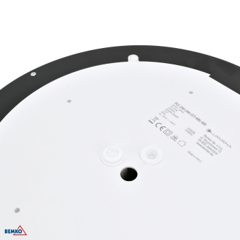 PLAFONIERA LED CELIA 10-20W 3000-4000K 2300LM IP54  RAMKA WYSOKA CZARNA CZ. MIKR. F. PÓŁCIENIA