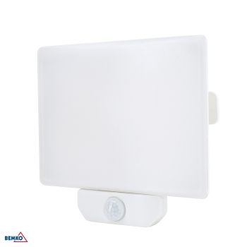 NAŚWIETLACZ LED LFX 50W 4000K 4500LM IP65 BIAŁY CZ. PIR