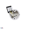 DOWNLIGHT ULTER NIEREGULOWANA fi55 GU10 MAX. 1x50W BIAŁA