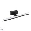 KINKIET LED KEIRA 8W 4000K 40CM IP44 CZARNY