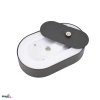 OPRAWA ELEWACYJNA VALIT 10W 3000K 800LM IP65 203X45X123MM OWALNA GRAFIT