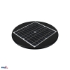SOLARNA OPRAWA PARKOWA LED SOLUM 20W 2200LM 4000K IP65 CZARNA