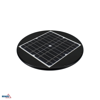 SOLARNA OPRAWA PARKOWA LED SOLUM 20W 2200LM 4000K IP65 CZARNA