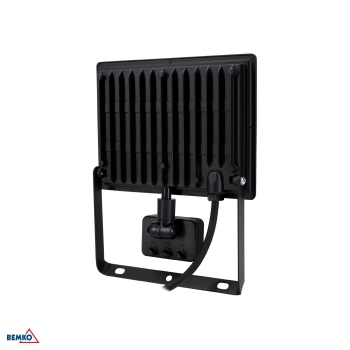 NAŚWIETLACZ LED SMD KASTEL 50W 6500K 4320LM IP65 CZARNY CZ. PIR