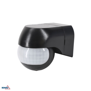 CZUJNIK RUCHU 800W 180* CZARNY