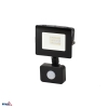 NAŚWIETLACZ LED SMD KASTEL 10W 4000K 900LM IP65 CZARNY CZ. PIR