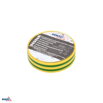 TAŚMA IZOLACYJNA 19x20m ŻÓŁTO-ZIELONA/YELLOW-GREEN