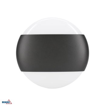 OPRAWA ELEWACYJNA VALANT 10W 3000K 800LM IP65 160X56MM OKRAGŁA GRAFIT